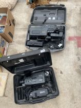 TWO BOXED PANASONIC CAMCORDERS