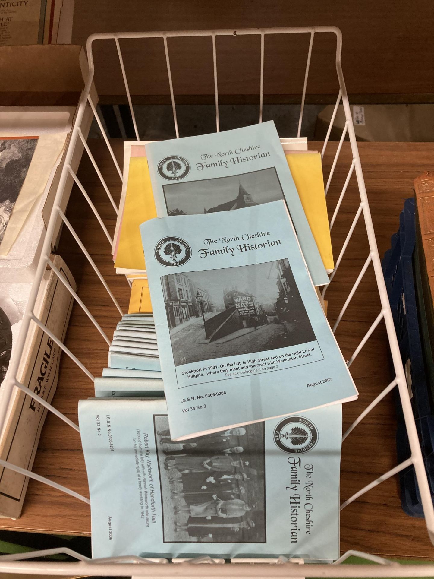 THE NORTH CHESHIRE FAMILY HISTORIAN BOOKLETS