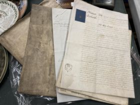 A LARGE COLLECTION OF INDENTURES