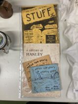 THREE VINTAGE BOOKS OF THE HISTORY OF HANLEY AND STAFFORDSHIRE