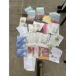 AN ASSORTMENT OF VARIOUS AS NEW GREETINGS CARDS