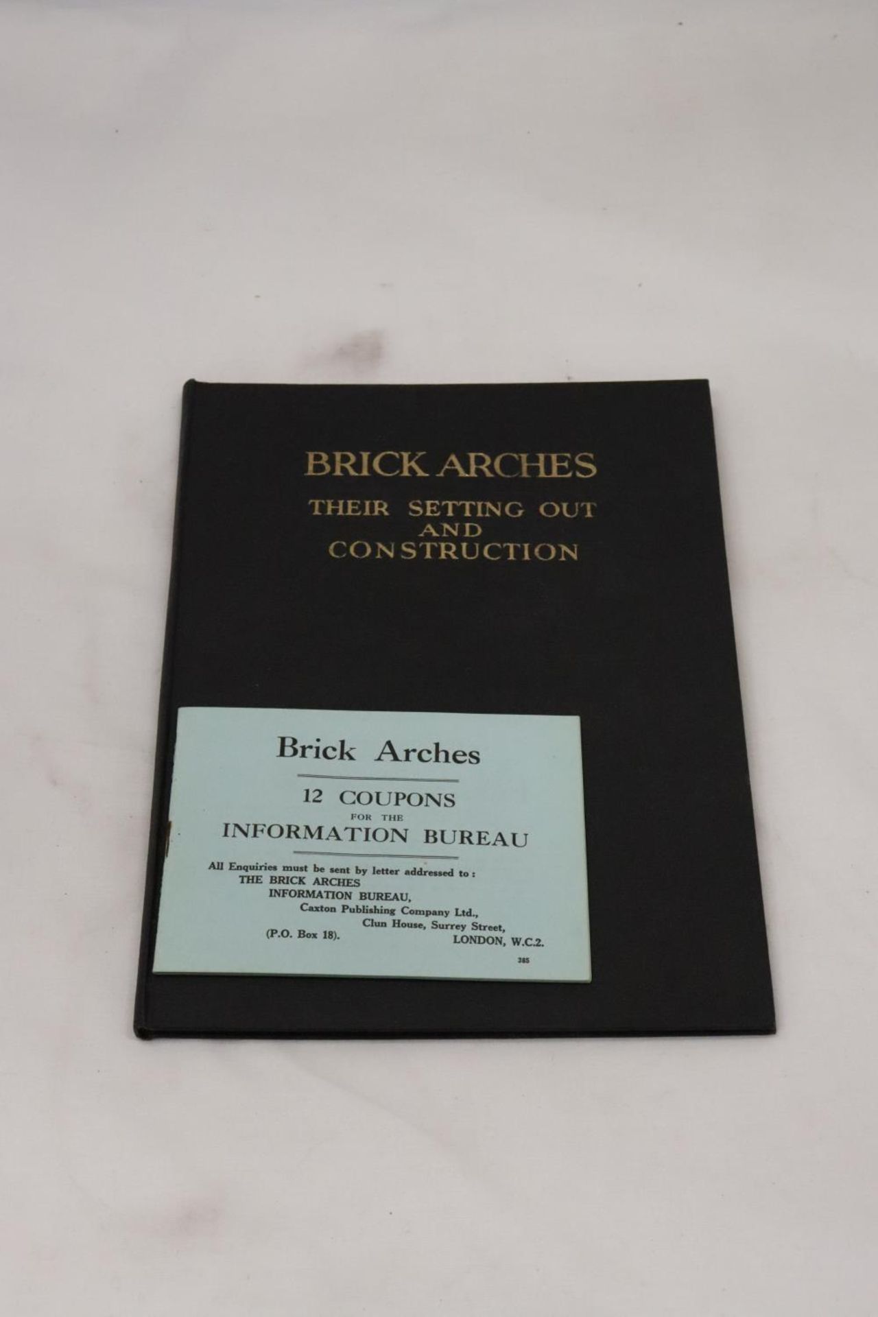 A VINTAGE SET OF PLANS - BRICK ARCHES, THEIR SETTING OUT AND CONSTRUCTION - FULL SET OF 30, IN - Image 7 of 7