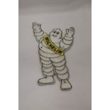 A CAST MICHELIN MAN SIGN, HEIGHT 32CM