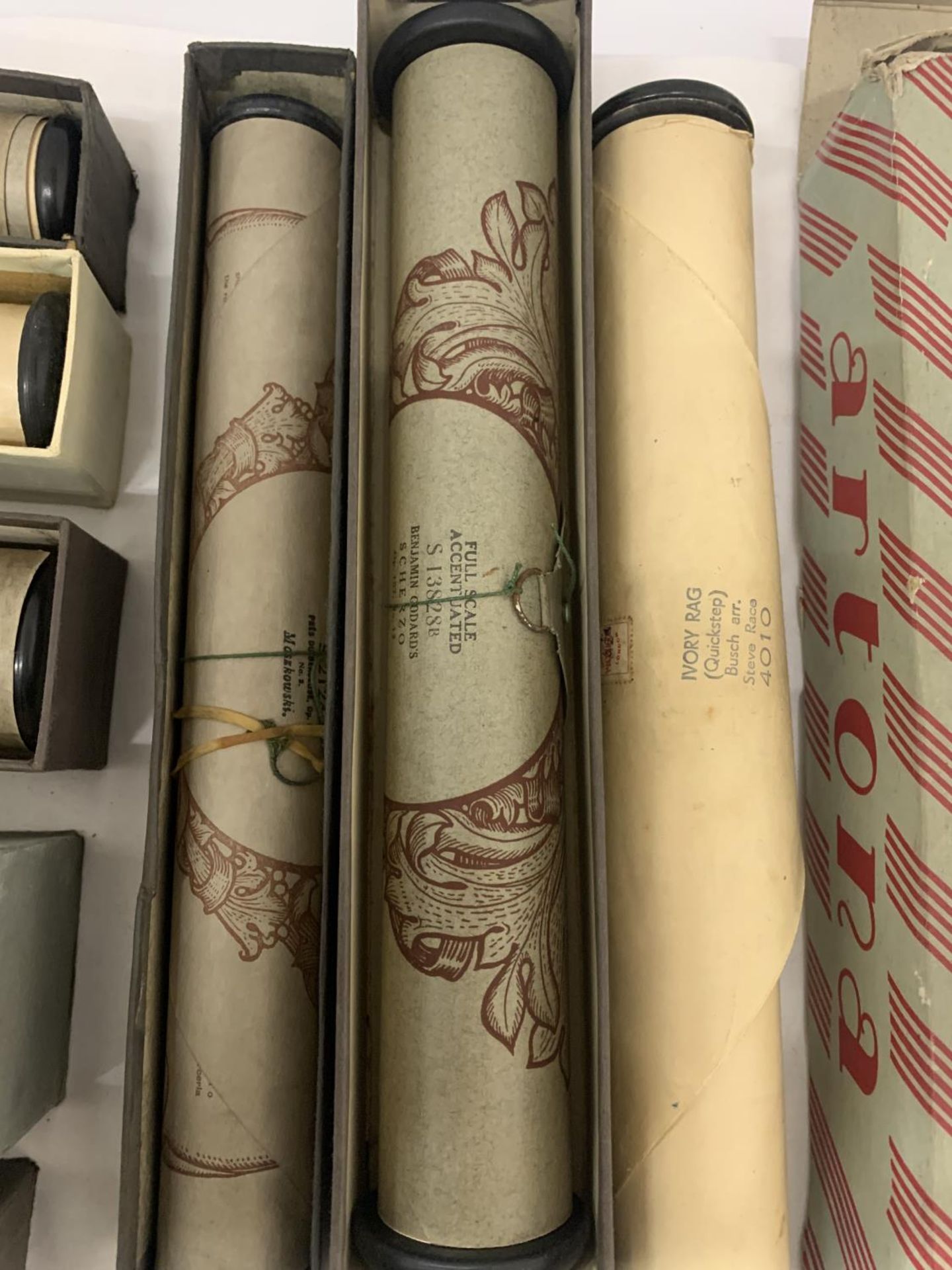 A COLLECTION OF VINTAGE PIANOLA MUSIC ROLLS - 21 IN TOTAL - Image 5 of 8