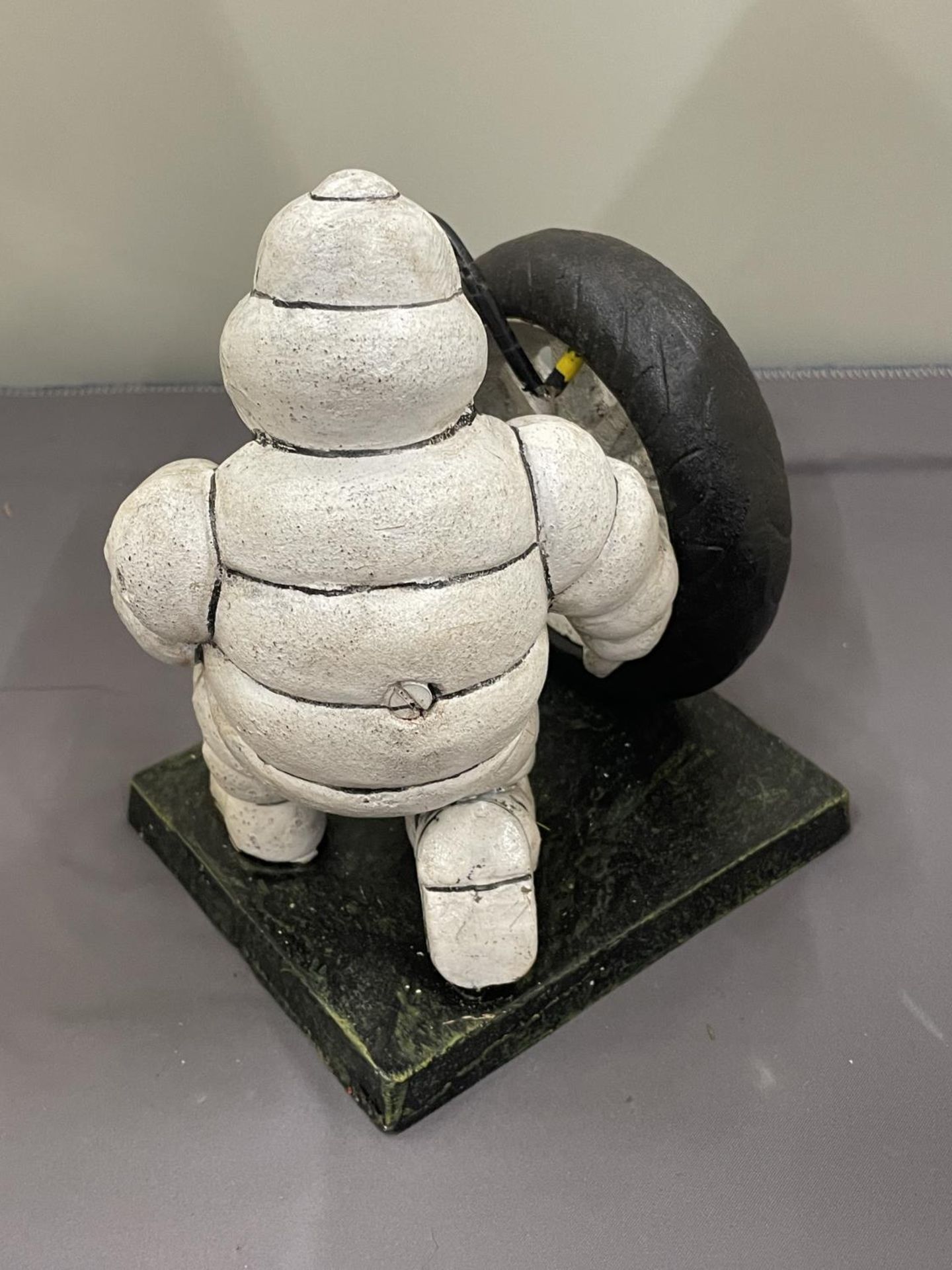 A CAST MICHELIN MAN FIGURE - Image 5 of 7