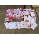 AN ASSORTMENT OF VARIOUS AS NEW VALENTINES GREETINGS CARDS