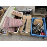 AN ASSORTMENT OF HOUSEHOLD CLEARANCE ITEMS