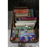 A QUANTITY OF BOOKS TO INCLUDE 'THE BEST OF MICHAEL PALIN', BOX SET, HORTICULTURE, NOVELS, ETC