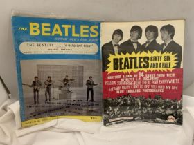 TWO VINTAGE BEATLES PROGRAMS