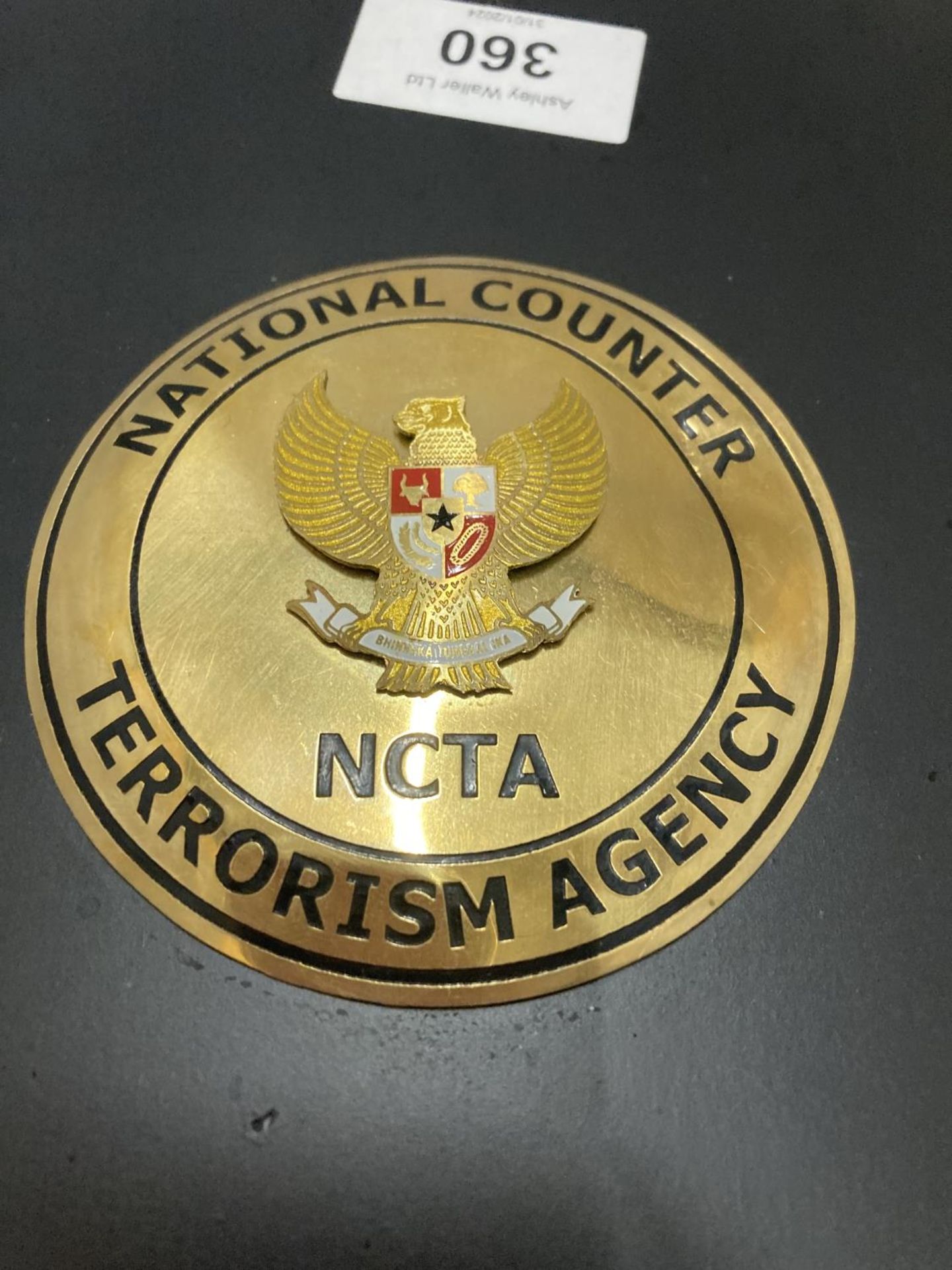 A CASED REPUBLIC OF INDONESIA COUNTER TERRORISM AGENCY AWARD - Image 4 of 4