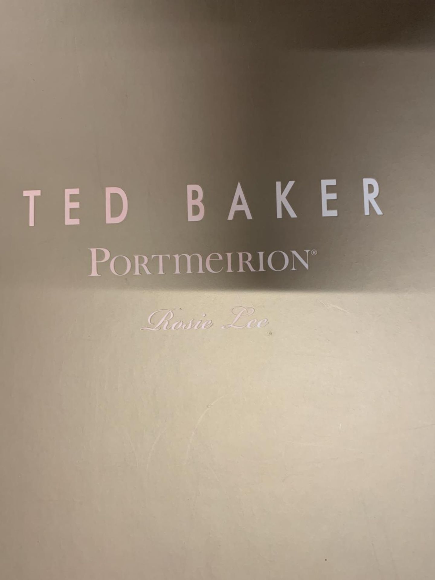 A PORTMEIRION, TED BAKER, 'ROSIE LEE' COFFEE POT, BOXED - Bild 6 aus 6
