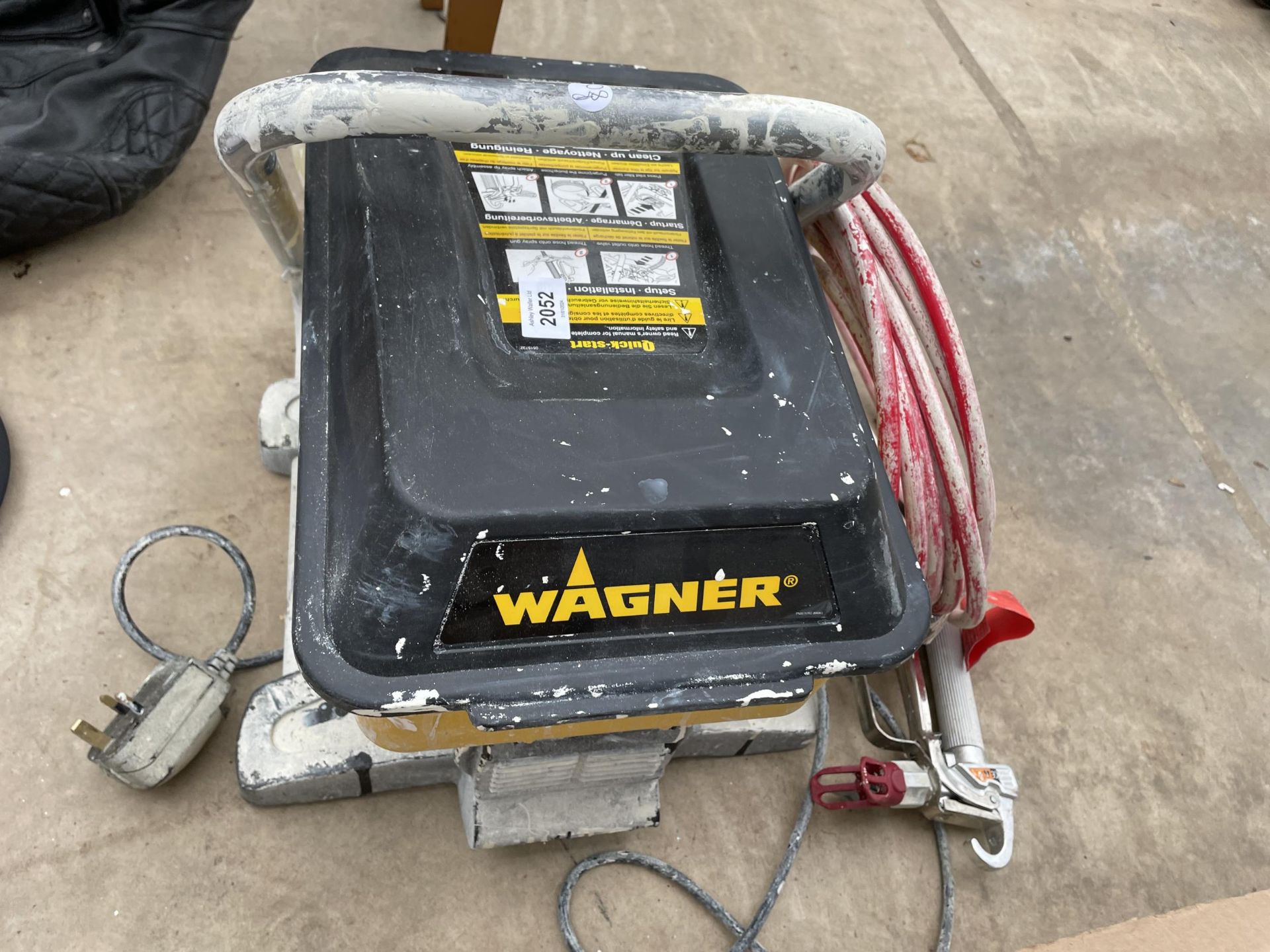 A WAGNER PAINT PRAYING MACHINE - Image 3 of 3