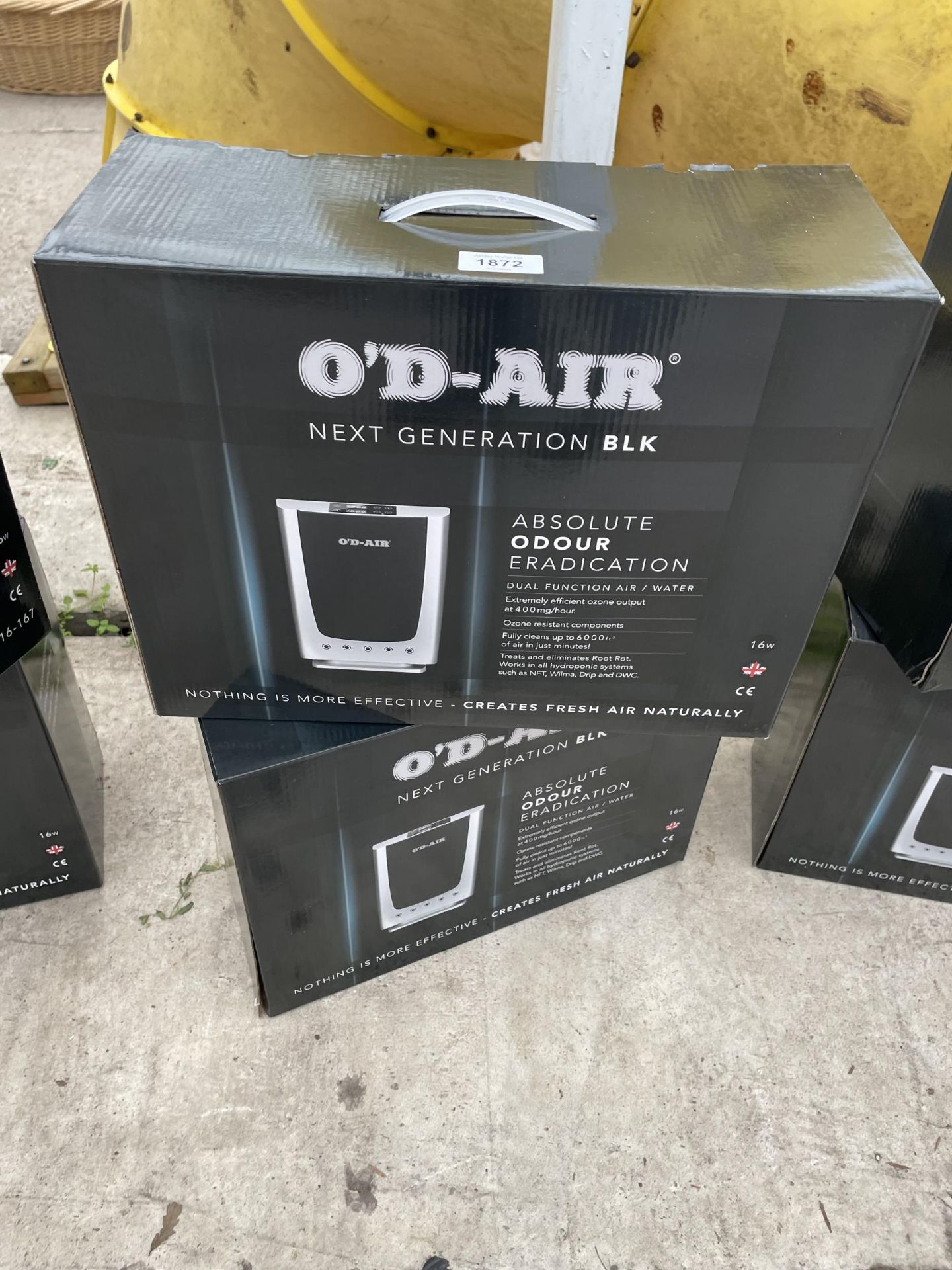 TWO BOXED O'D-AIR AIR PURIFIERS