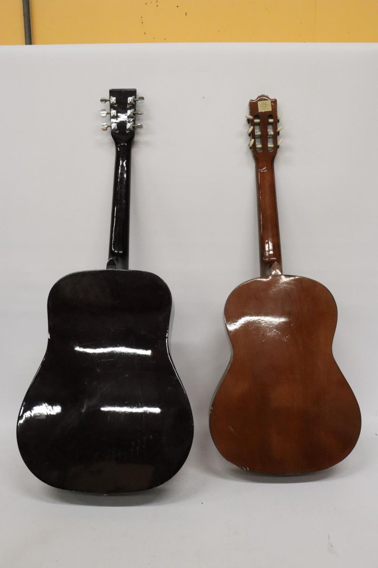 TWO ACOUSTIC GUITARS, A CHANTRY AND ENCORE - Image 3 of 4