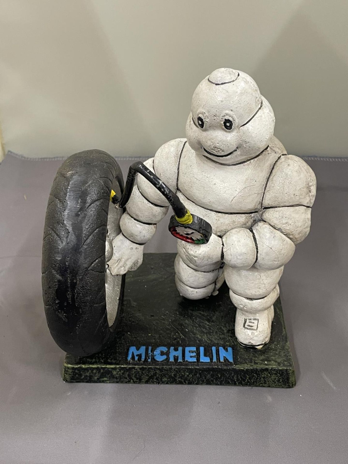 A CAST MICHELIN MAN FIGURE - Image 3 of 7