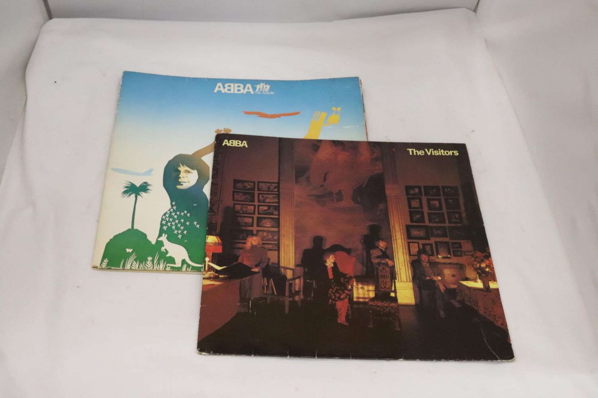 TWO ABBA ALBUMS - 1977 ABBA THE ALBUM AND 1981 THE VISITORS - Image 2 of 4