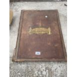 A VINTAGE LEATHER BOUND IMPERIAL ATLAS OF ENGLAND AND WALES