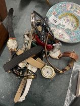 A QUANTITY OF WRISTWATCHES, WORKING AT TIME OF CATALOGUING, NO WARRANTY GIVEN