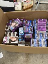 A BOX OF AS NEW SCHWARZKOPF WATERPROOF HAIR DYE