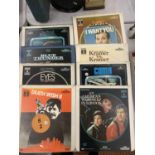 A COLLECTION OF VINTAGE VIDEO DISCS TO INCLUDE AN AMERICAN WEREWOLF IN LONDON, KRAMER VS KRAMER,