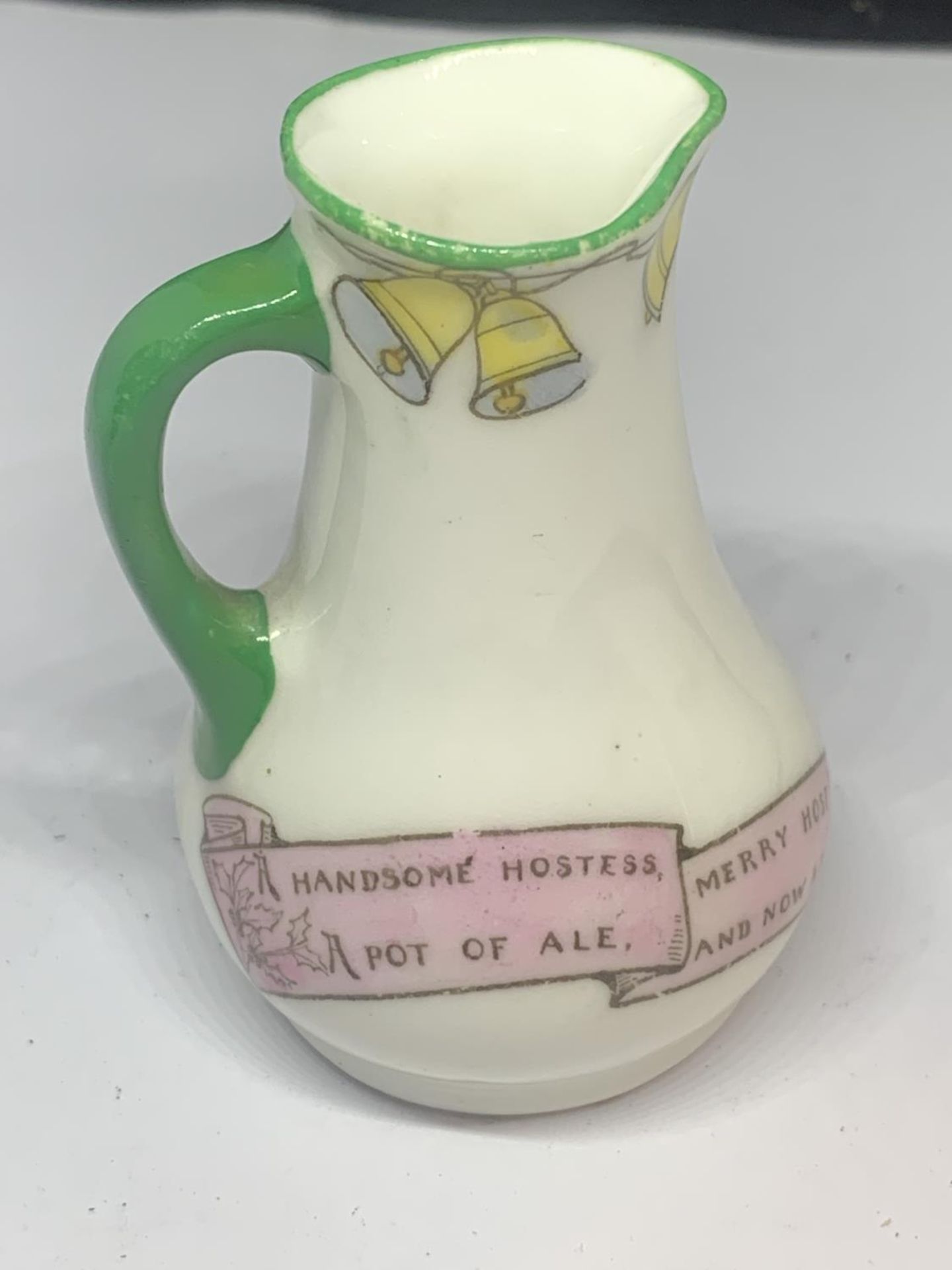 A MINIATURE ROYAL DOULTON JUG - Image 2 of 3