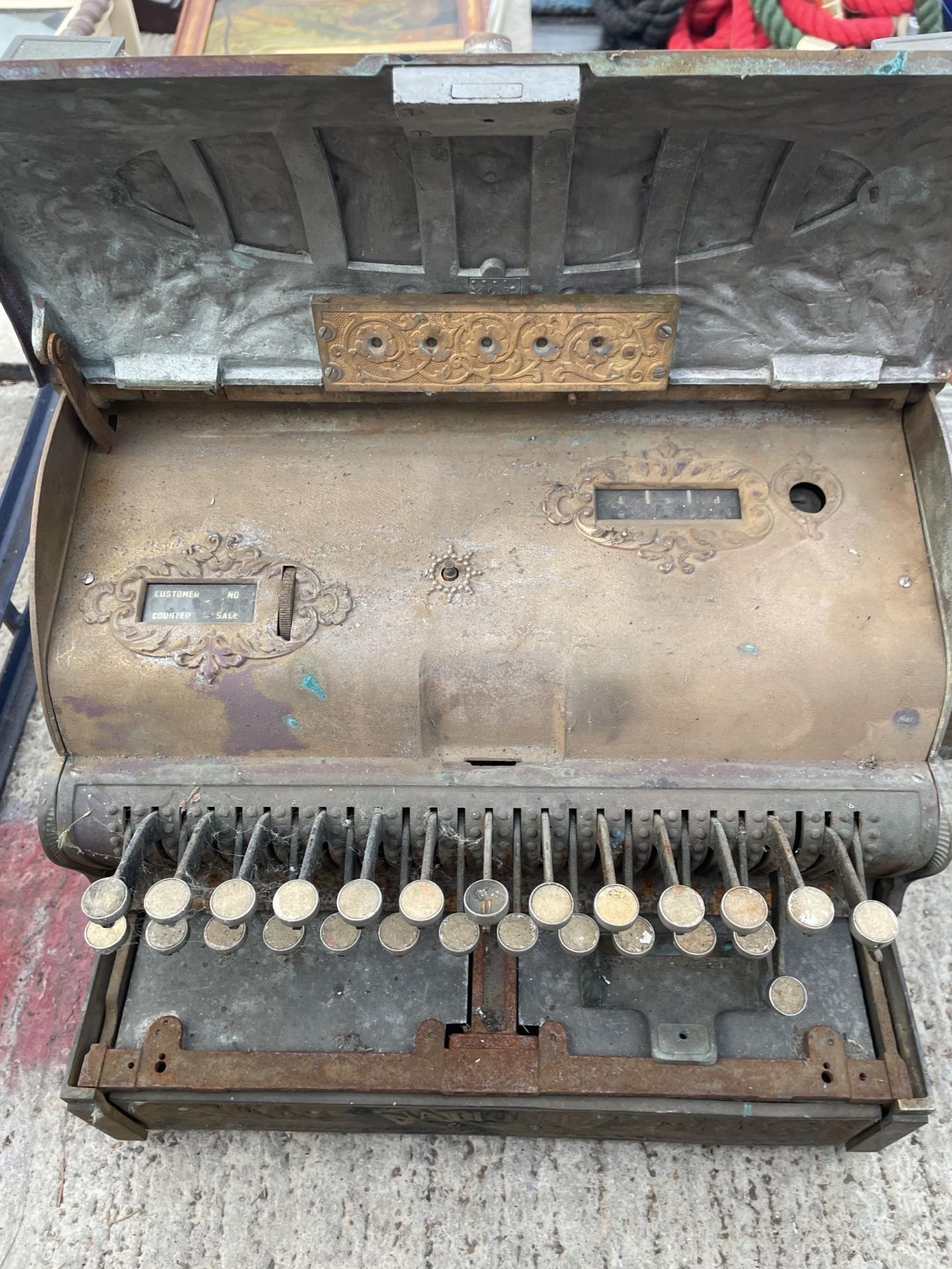 A VINTAGE NATIONAL CASH REGISTER - Image 5 of 10