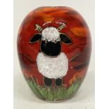 AN ANITA HARRIS SHEEP VASE