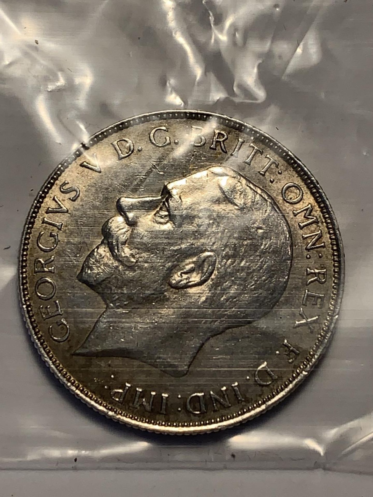 A GEORGE V 1923 SILVER FLORIN - Bild 2 aus 2