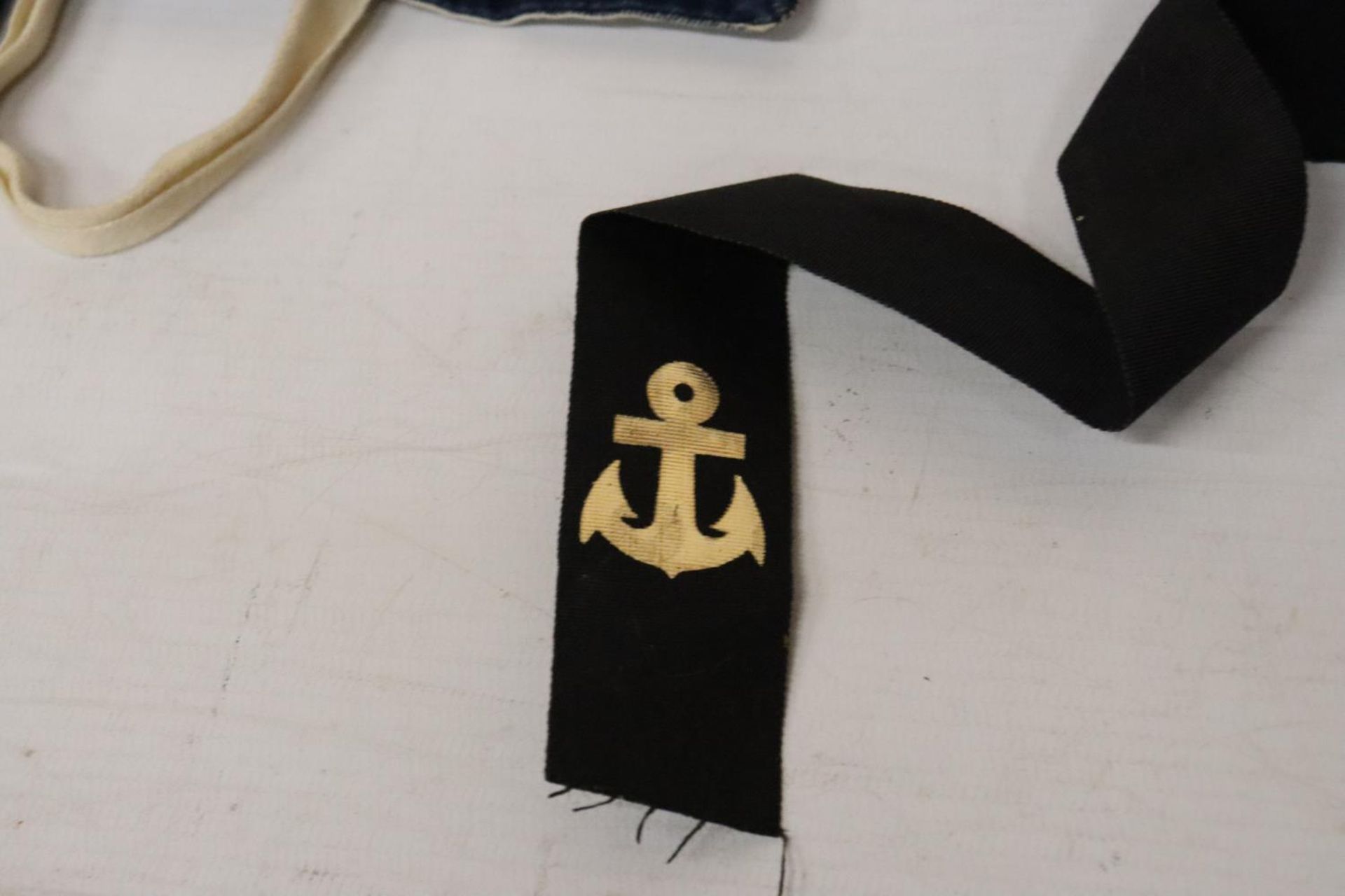 A RUSSIAN SOVIET UNION SAILORS CAP AND FLAP COLLAR - Image 7 of 10