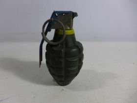 A MID 20TH CENTURY 'PINEAPPLE' PRACTICE GRENADE