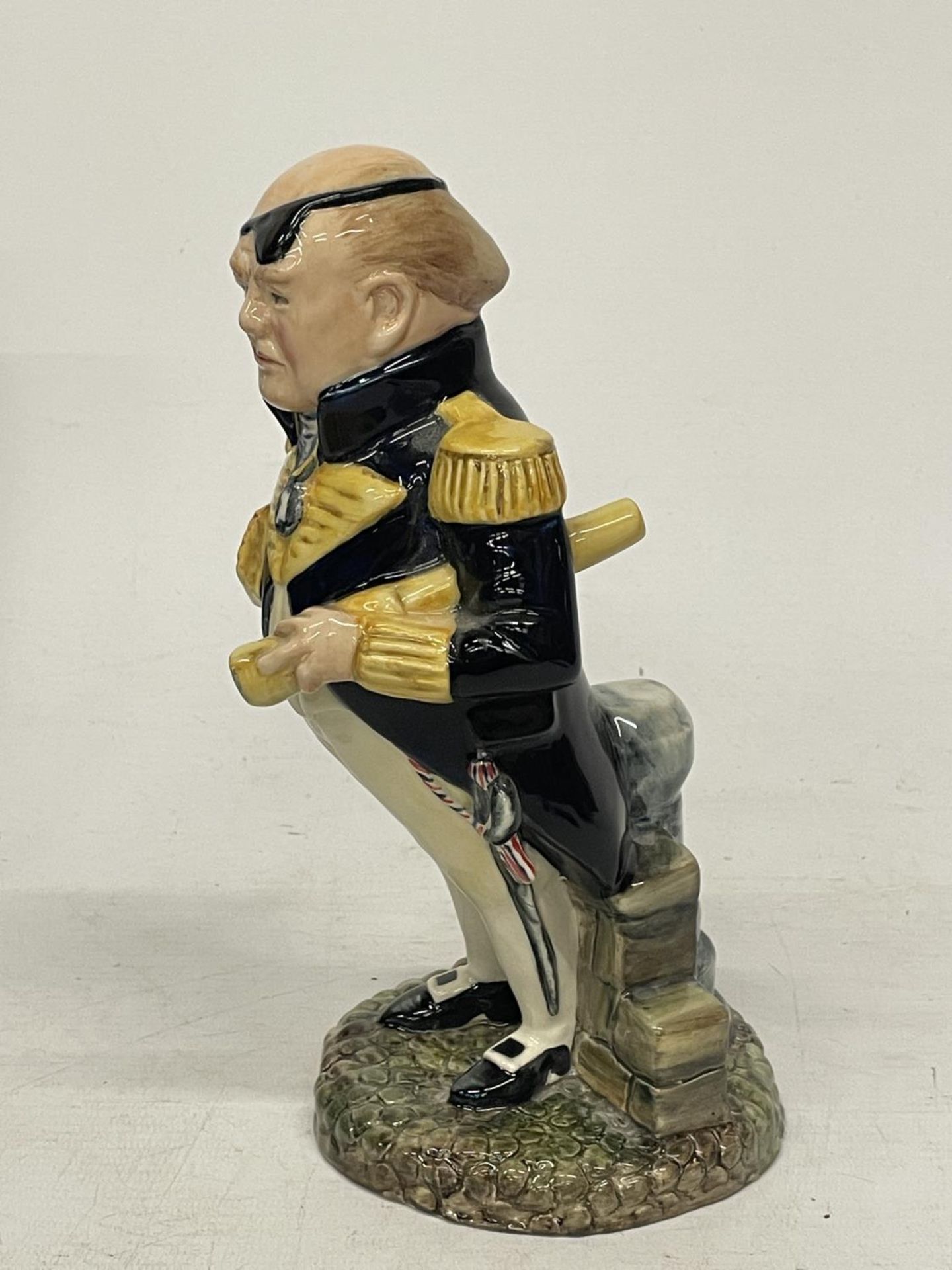 A BAIRSTOW POTTERY WINSTON CHURCHILL FIGURE "FIRST SEA LORD" - LIMITED EDITION NO. 16 - Image 4 of 5