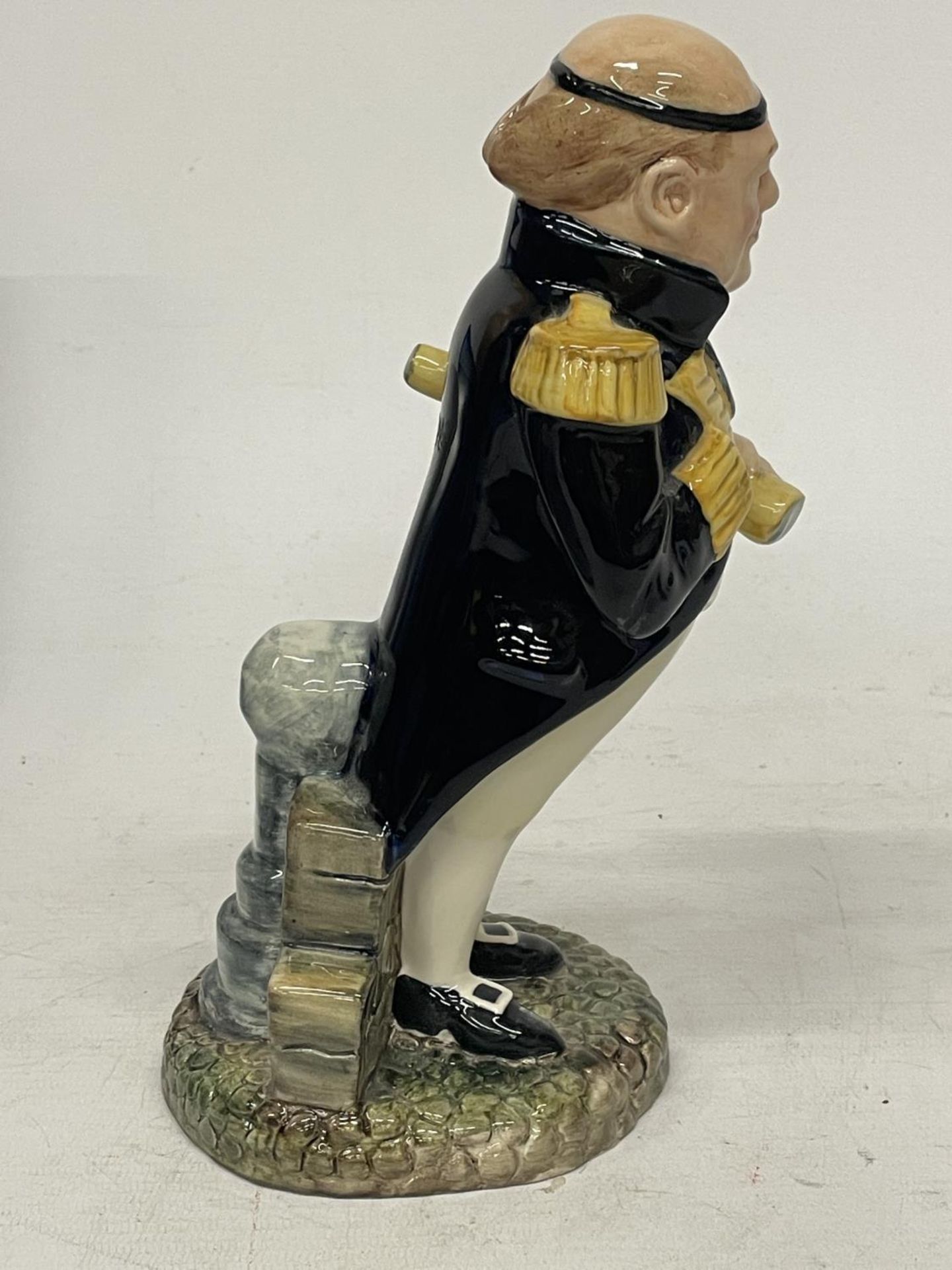 A BAIRSTOW POTTERY WINSTON CHURCHILL FIGURE "FIRST SEA LORD" - LIMITED EDITION NO. 16 - Image 2 of 5