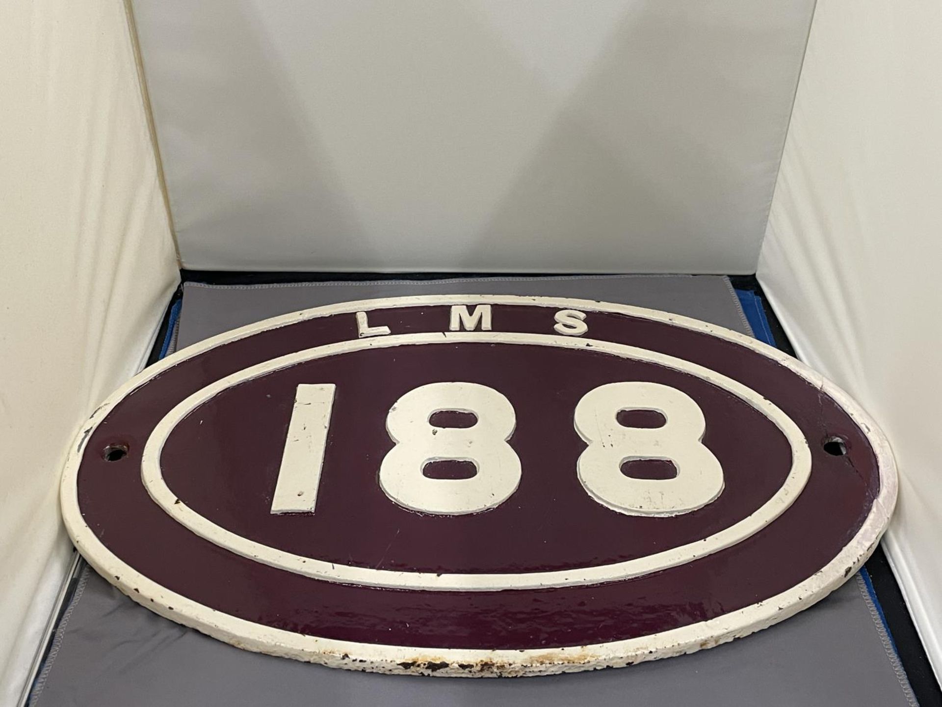 A CAST LMS 188 SIGN