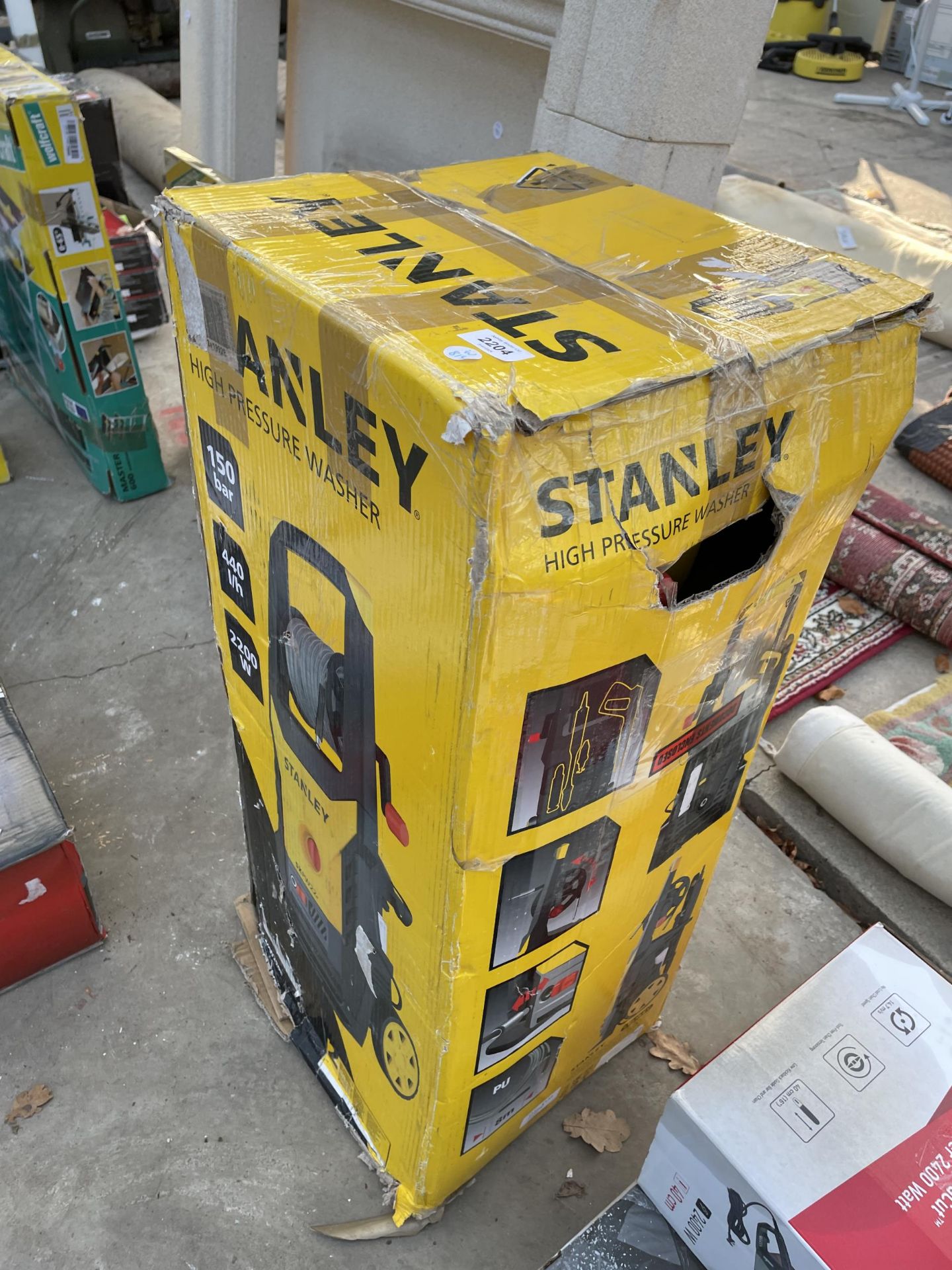 A STANLEY HIGH PRESUURE WASHER - Image 2 of 2