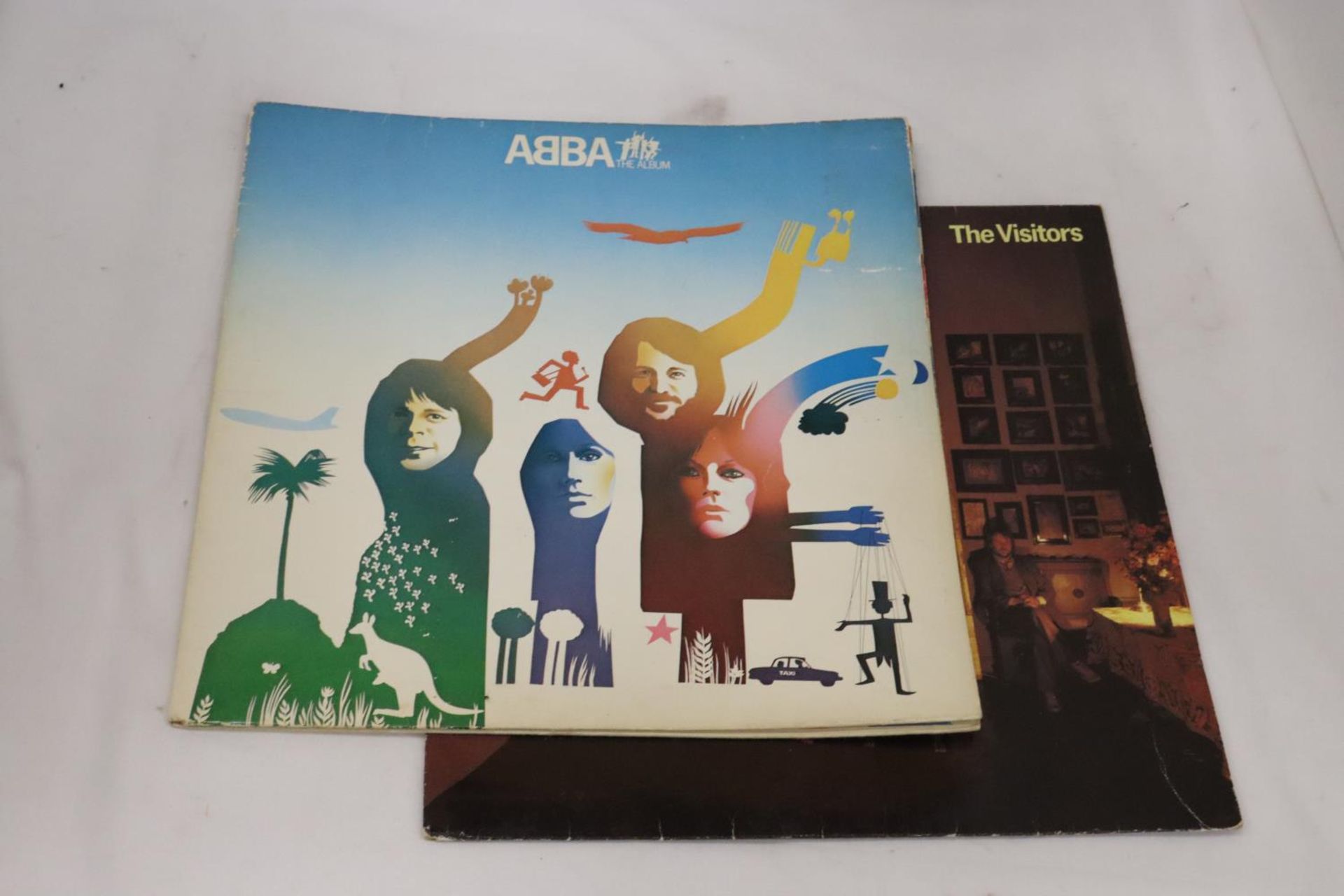 TWO ABBA ALBUMS - 1977 ABBA THE ALBUM AND 1981 THE VISITORS - Image 3 of 4