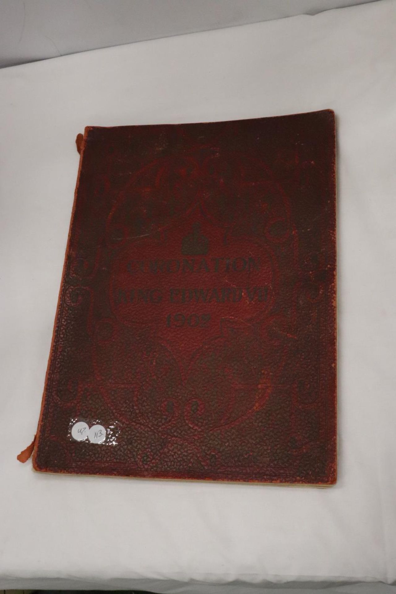 TWO KING EDWARD V11, 1902, CORONATION BOOKS