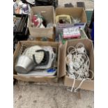 AN ASSORTMENT OF HOUSEHOLD CLEARANCE ITEMS