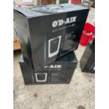 TWO BOXED O'D-AIR AIR PURIFIERS