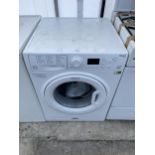 A WHITE HOTPOINT 9KG WASHING MACHINE