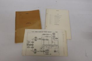 A COLLECTION OF PAPERS RELATING TO H.M.S. COLLINGWOODS RESTRICTED COMMUNICATIONS SYSTEM