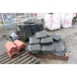 4 PALLETS OF MIXED ROOF TILES + VAT