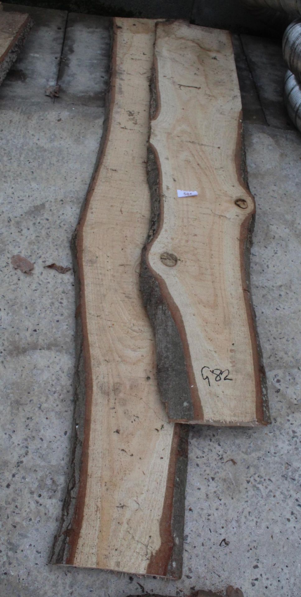 TWO MILLED TIMBER - NO VAT