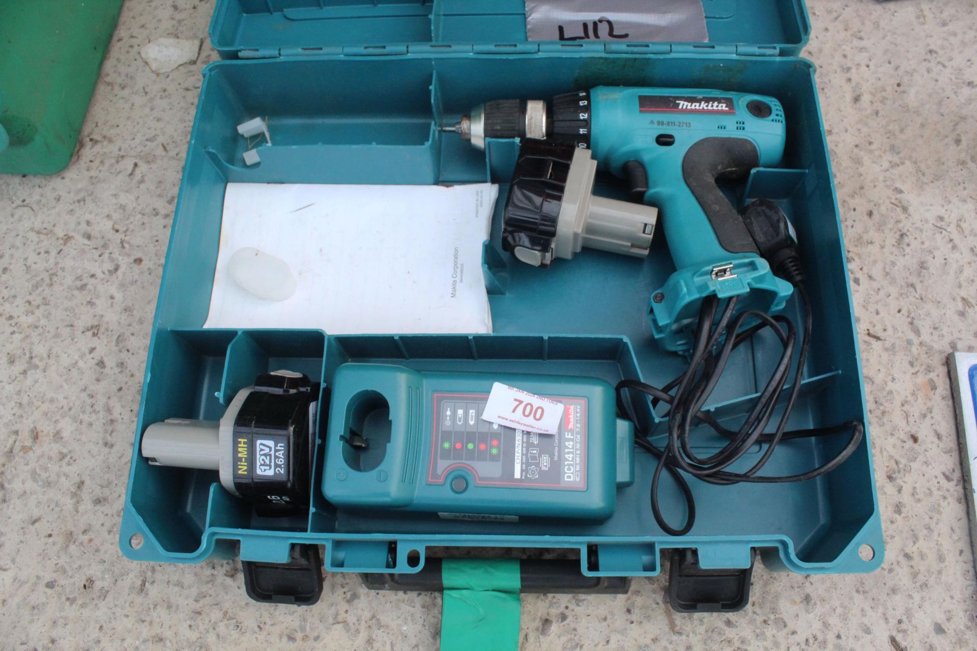 MAKITA BATTERY DRILL + VAT