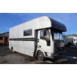 IVECO - FORD HORSEBOX FIRST REG 30/09/1999 V234EKU MOT APRIL 2024 STARTS FIRST TIME EVERY TIME GREAT