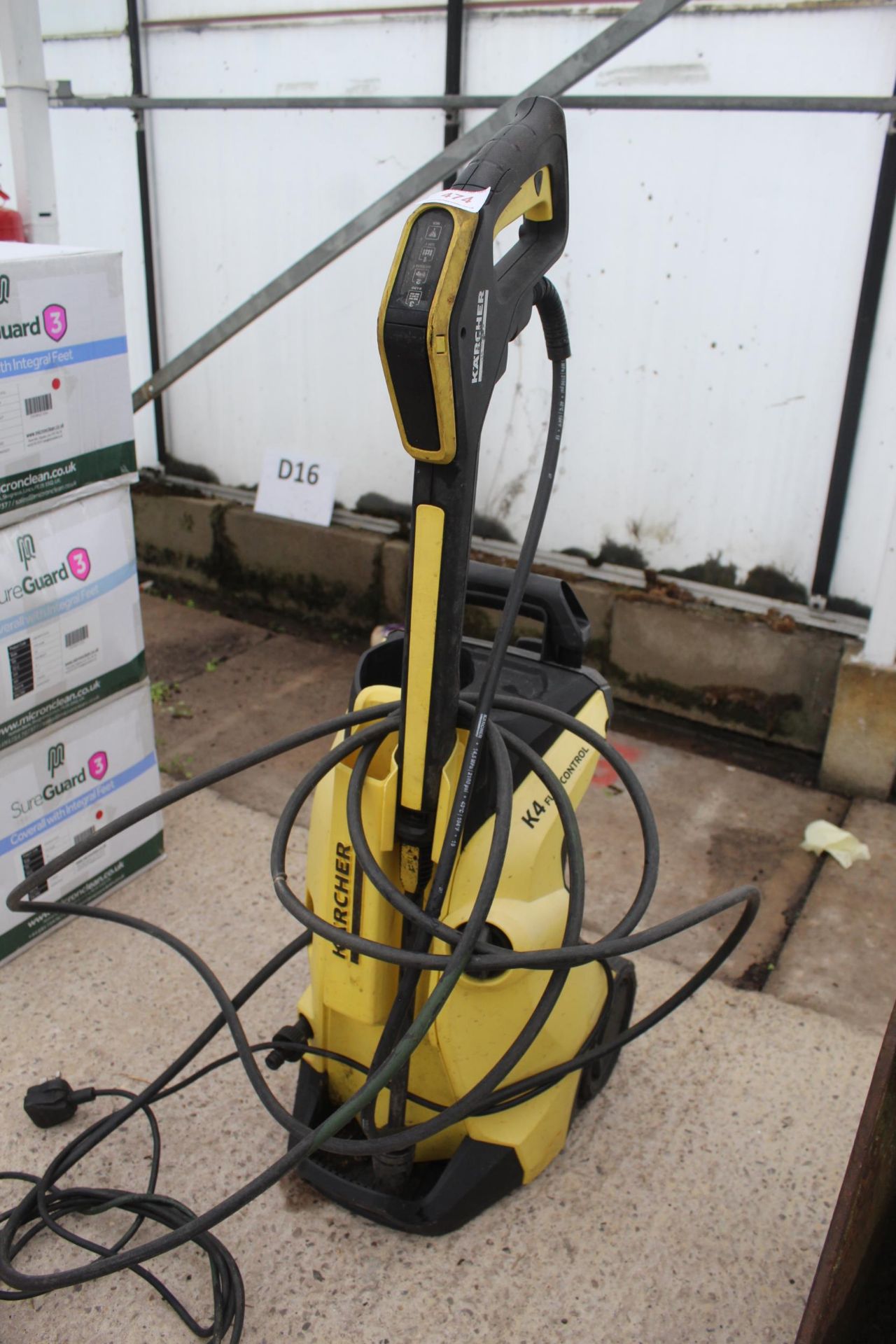 KARCHER K4 PRESSURE WASHER NO VAT