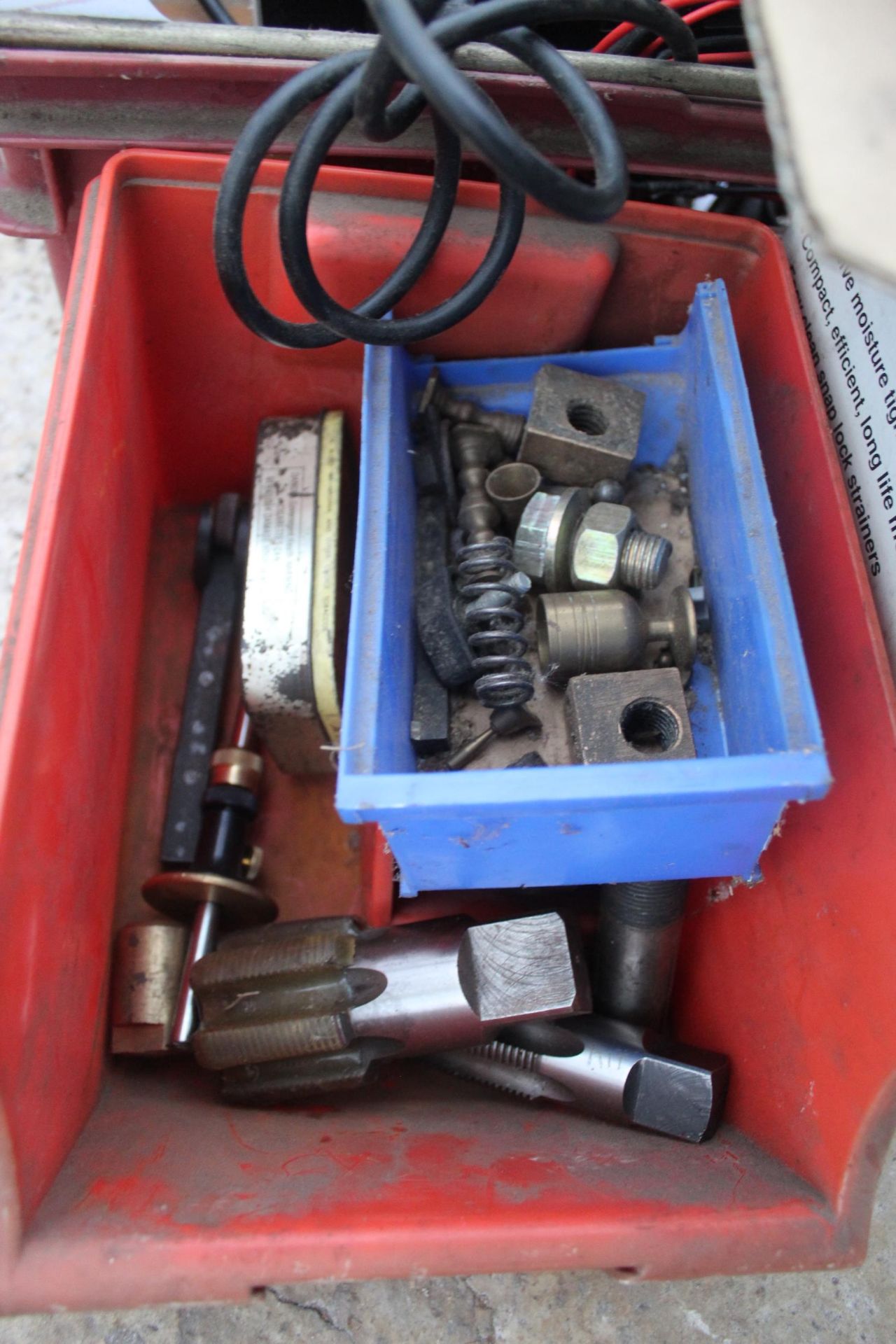 BOX OF ASSORTED ENGINEERING PIECES NO VAT - Image 3 of 6