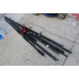 10 ASSORTED FISHING RODS NO VAT