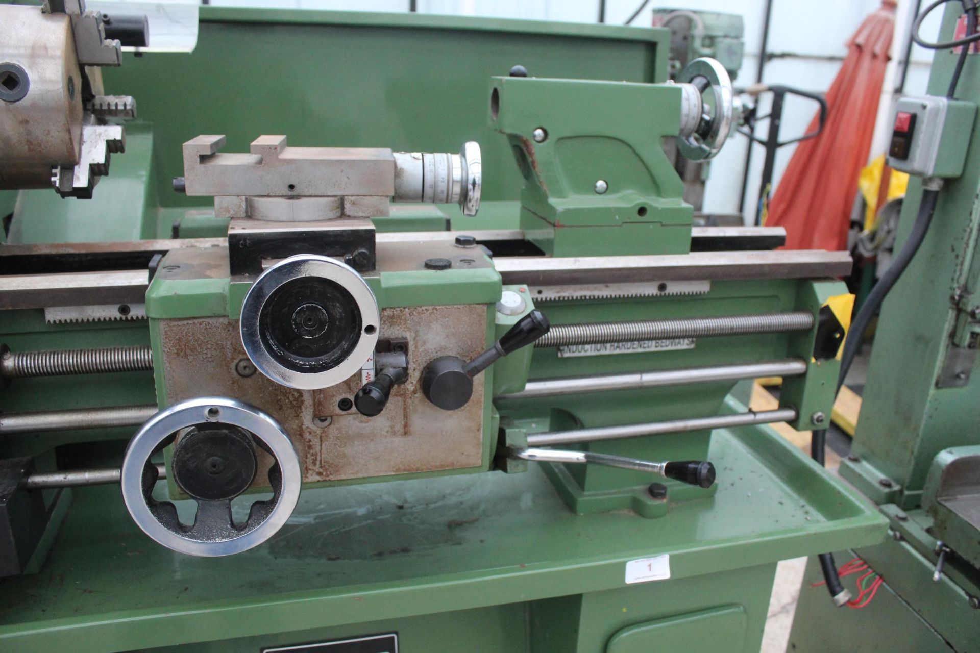 WARCO LATHE BH600 WITH 4 JAWS CHUCK UNTESTED NO VAT - Image 4 of 10