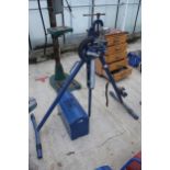 RECORD PIPE BENDER AND BOX OF FORMS NO VAT