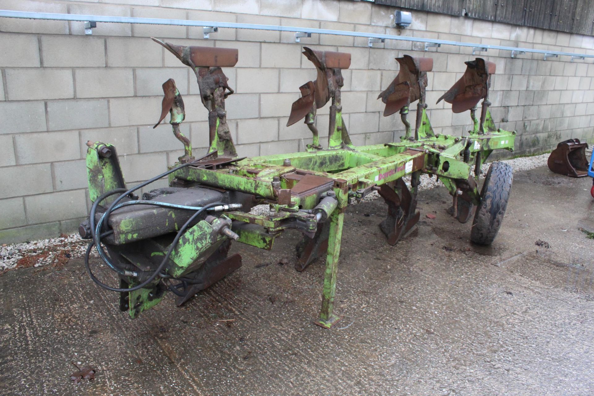 DOWDSWELL 4 FURROW REVERSIBLE PLOUGH + VAT - Image 2 of 4